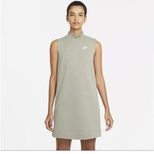 100% cotton Nike Women's Sleeveless Dress  Green Loose Fit CZ9732